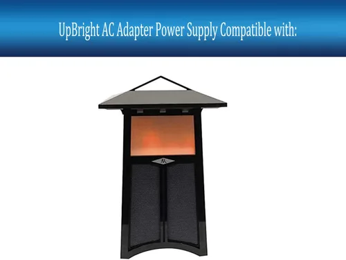 Vista 2 de UpBright Adaptador de 14 V CA/CC compatible con Acoustic Research Santa Cruz AWSF100 AWSF100BK AR Altavoz inalámbrico Bluetooth portátil