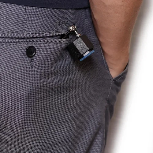 Vista 5 de OKKO Octagon Bullet Billar Billar Billar Soporte de Bolsillo Negro + 1 Tubo/5 Piezas de Tiza Predator