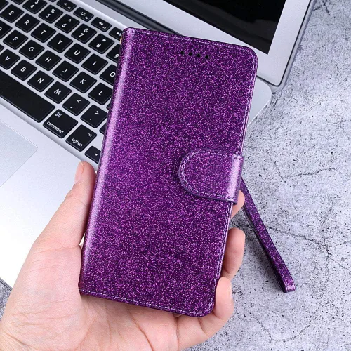 Vista 7 de Asuwish Funda para Samsung Galaxy S9 Plus con protector de pantalla de vidrio templado y accesorios para celular, ranura para tarjetero, función
