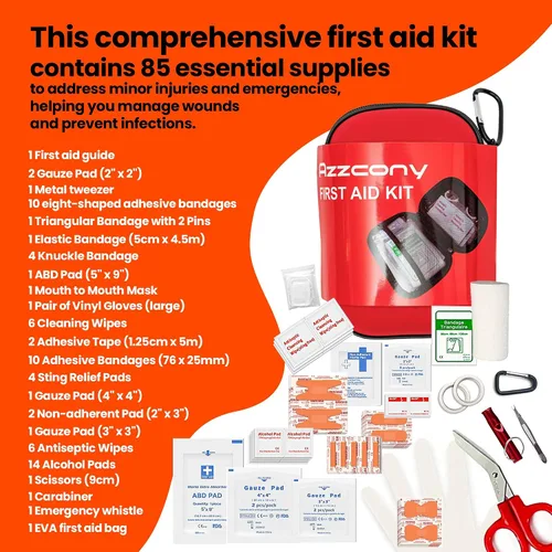 Vista 4 de Emergency Survival Kit with First Aid Gears and Supplies - EDC Go Bugout Bag - Get Home Backpack for Camping Outdoor - Tactical Military Molle Pouch