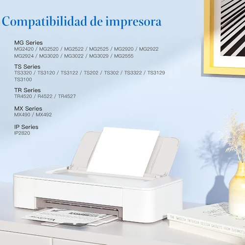 Vista 2 de Valuetoner Cartucho de tinta de repuesto 245XL para Canon 245XL 246XL Combo Pack PG-245XL CL-246XL para impresora Pixma TR4520 TR4527 MG2522 MG2520