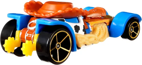 Vista 3 de Hot Wheels Disney Pixar Woody Character Car Versión 2022 Toy Story
