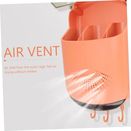 Vista 7 de SHOWERORO Soporte para palillos colgantes, montaje en pared, almacenamiento de palillos multifunción, organizador de utensilios de cocina, caja