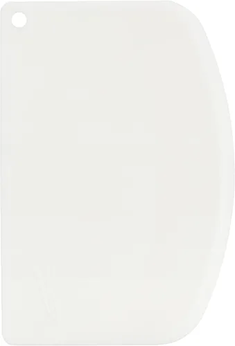 Vista 2 de Ateco 1303 - Juego de raspadores de cuencos, plástico flexible apto para alimentos, color blanco, 6 piezas