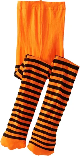 Vista 4 de Jefferies Socks - Medias a rayas para niñas de 2-6X Negro/Blanco