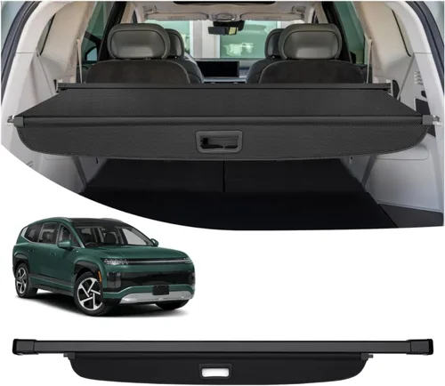 Vista 28 de Powerty Cubierta de carga para Volvo XC90 2016-2024 2025 Accesorios Cubierta de maletero retráctil Cubierta de blindaje de maletero Cubierta