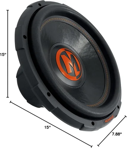 Vista 10 de Memphis (2) Audio MJP1522 15 "1500w MOJO Pro Subwoofers de audio para coche DVC 2 ohmios Subs