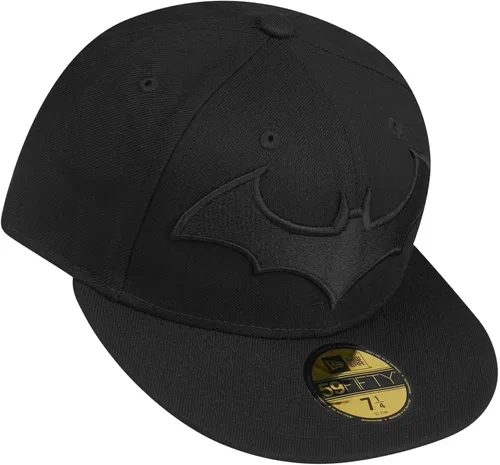 Vista 2 de New Era Batman Hush Logo Negro sobre Negro Colorway 59Fifty Fitted Hat