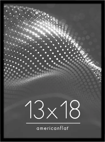 Vista 8 de Americanflat Portarretratos de 3 x 3 con cristal transparente pulido, colección Streamline, marco cuadrado de borde fino para exhibición de mesa