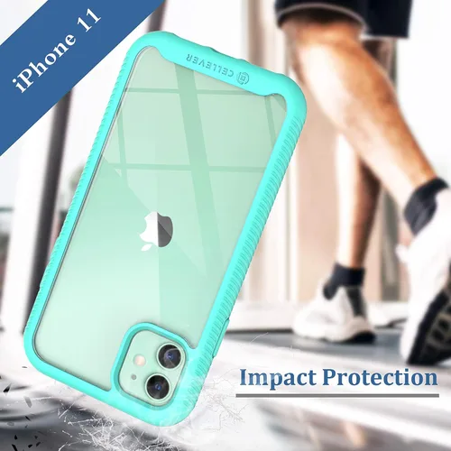 Vista 7 de CellEver - Fundas para iPhone 11 (2 protectores de pantalla de cristal incluidos)