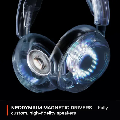 Vista 6 de SteelSeries Arctis Nova 5P Wireless Multi-System Gaming Headset — Neodymium Magnetic Drivers — 100+ Audio Presets — 60 HR Battery — 2.4GHz or BT