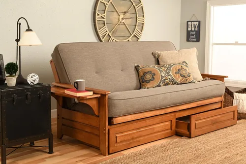 Vista 18 de Kodiak Furniture Phoenix - Juego de futón, completo, Barbados