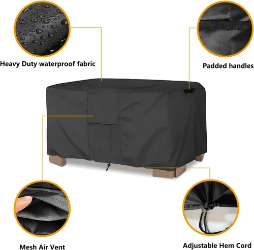 Vista 4 de Cubierta de mesa de arena para niños, impermeable, prevención de defoliaciones, anti-UV