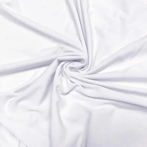 Vista 19 de ITY - Tela de jersey Tejido de elastano, elástico en 2 direcciones, 95% poliéster, 5% elastano, antiarrugas, transpirable, 60 pulgadas de ancho