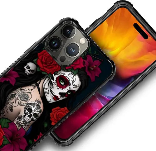 Vista 643 de Funda compatible con iPhone 15, diseño de elefantes africanos, diseño increíble a prueba de golpes, antiarañazos, carcasa trasera de policarbonato