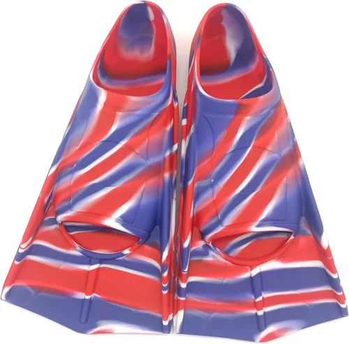 Vista 2 de Aletas de entrenamiento de natación, aletas de natación para niños, cómodas aletas de natación adecuadas para niños, principiantes, niñas, niños