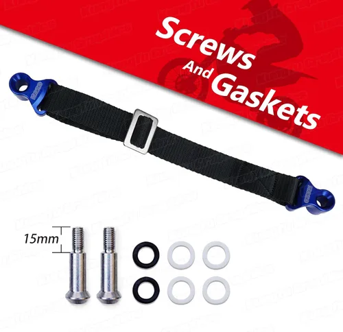 Vista 4 de Correa de rescate trasera ajustable para YZF250 YZ250F YZF450 YZ450F WR250F WR450F YZ125 YZ250 YZ125X YZ250X, YZ250FX YZ450FX, YZ85 2002-2021.