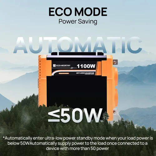 Vista 2 de ECO-WORTHY Kit completo de iniciación de panel solar de 200 vatios y 12 V para RV fuera de la red con batería e inversor: 2 paneles solares de 100 W