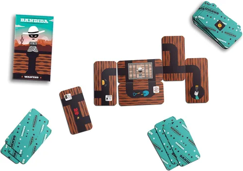Vista 4 de Helvetiq Juego de cartas Bandida - Secuela emocionante con nuevos desafíos. Divertido juego de estrategia para noche de juegos familiares, juego