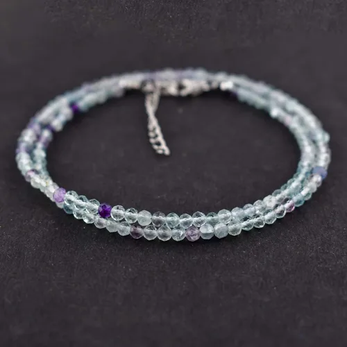 Vista 24 de Multi Gemstone_Choker Necklace