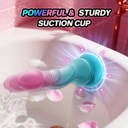 Vista 10 de Adults Sex Toys Realistic Thrusting & Vibrating Dildo Vibrator for Women