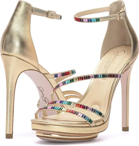 Vista 9 de Jessica Simpson Embla - Sandalias de tacón con plataforma para mujer