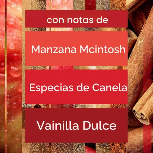 Vista 4 de Glade Repuesto automático en aerosol, ambientador para el hogar y el baño, manzana y canela, 6.2 onzas