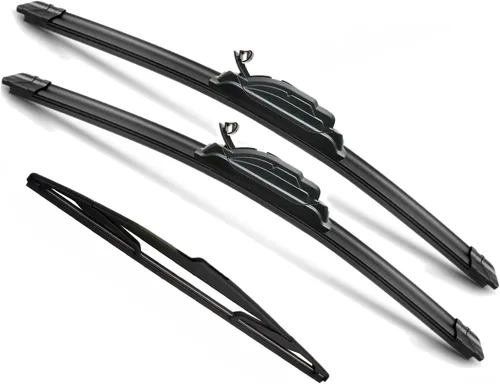 Vista 21 de JustCar - 3 limpiaparabrisas para Jeep Wangler 2007-2017 y Jeep Wrangler JK 2008-2018, repuesto de equipo original - 15, 15 y 12E pulgadas - juego