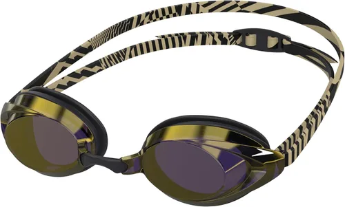 Vista 25 de Speedo unisex-adult Swim Goggles Mirrored Vanquisher