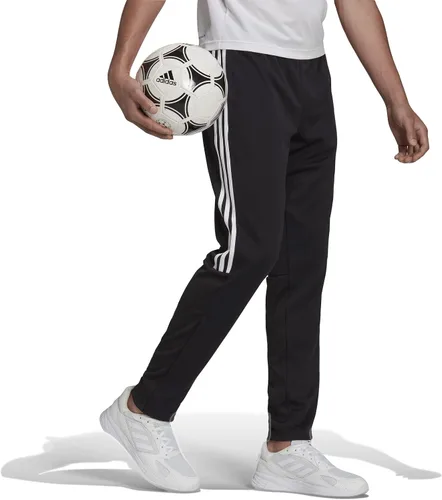 Vista 4 de adidas Mens Aeroready Sereno Slim Tapered-Cut 3-Stripes Pants