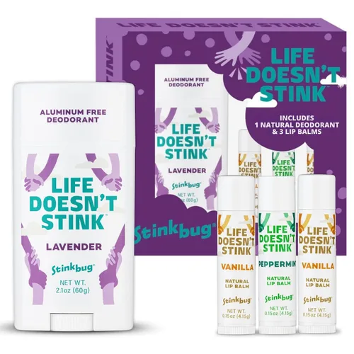 Vista 13 de Stinkbug Naturals - Desodorante orgánico sin aluminio con aceite de coco y aceites esenciales, sin parabenos, desodorante para piel sensible, 2.1