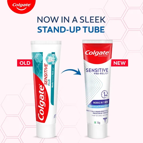 Vista 2 de Colgate Pasta de dientes Sensitive Plus - 2.47 oz (Sensibilidad)
