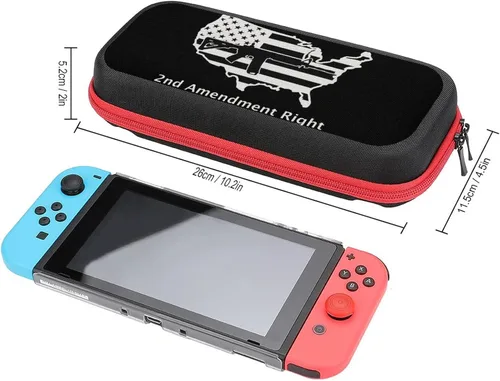 Vista 2 de 2nd Amendment Gun Rights Switch - Funda protectora para Nintendo Switch