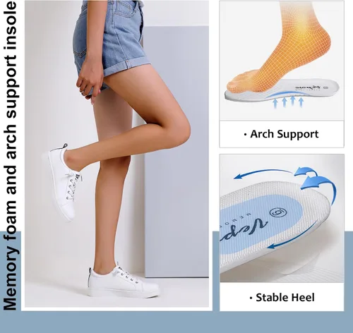 Vista 38 de Vepose Zapatillas de tenis casuales cómodas con cordones 8003 para mujer
