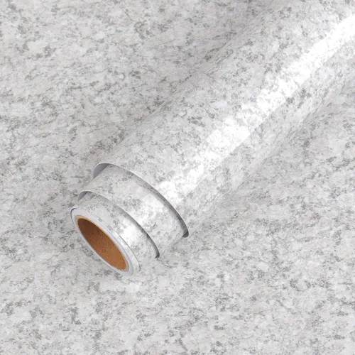 Vista 9 de LaCheery Papel adhesivo de granito sintético para encimeras, papel tapiz autoadhesivo de granito impermeable para encimeras de cocina, papel