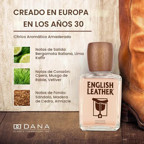 Vista 7 de English Leather Loción para después del afeitado para hombres de Dana