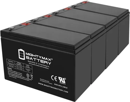 Vista 9 de ML8-12 - Batería SLA AGM recargable de 12 voltios, 8 Ah, con terminal F1