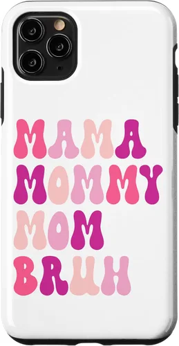 Vista 13 de Ma Mama Mommy Mom Bruh Funny Boy Mom Mothers Day Case for iPhone 17