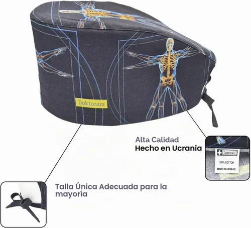 Vista 2 de Gorras de trabajo modernas y clásicas - Cómodas y transpirables para hombres y mujeres, cubierta de cabeza estética larga 1Davinci