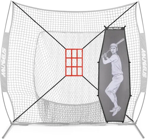 Vista 2 de Baseball Softball Batter Dummy with Adjustable Strike Zone
