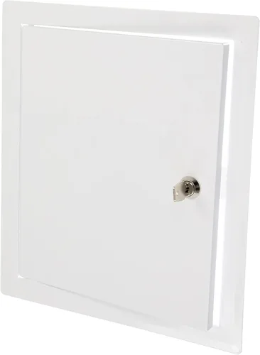 Vista 26 de Panel de acceso de aluminio para paneles de yeso de 6 x 6 pulgadas, puerta del eje de servicio, plomería, electricidad, calefacción, escotilla