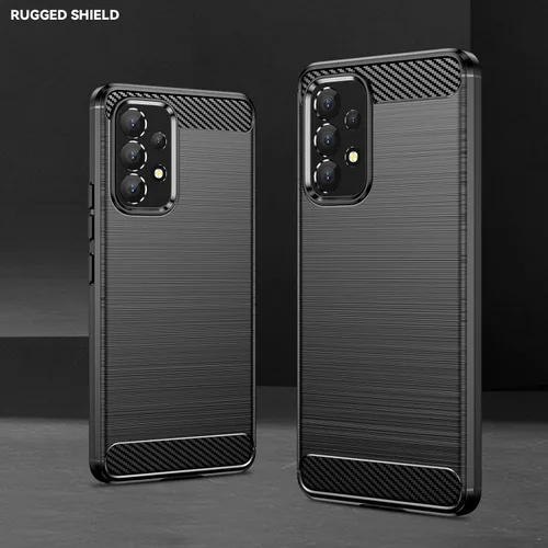 Vista 4 de M MAIKEZI Funda para Samsung A53 5G, funda para Galaxy A53 5G, con protector de pantalla HD, absorción de golpes flexible de TPU parachoques de goma