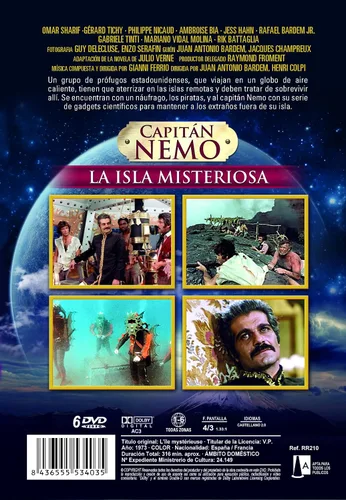 Vista 2 de Capitan Nemo "La Isla Misteriosa