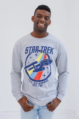 Vista 4 de Star Trek Paquete de 2 camisetas gráficas de manga larga para adultos pequeños a niños grandes