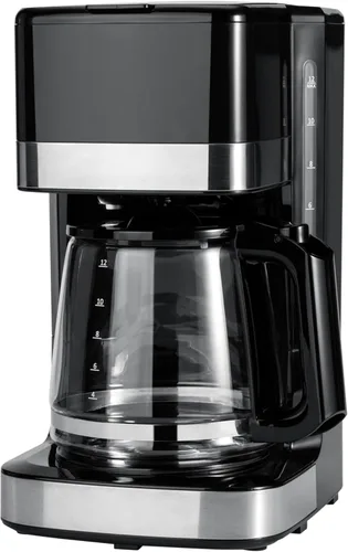 Vista 11 de Amazon Basics Cafetera de goteo de 5 tazas, cafetera con jarra de café de vidrio (0.8 Qt), apagado automático, pausa automática, cesta de filtro