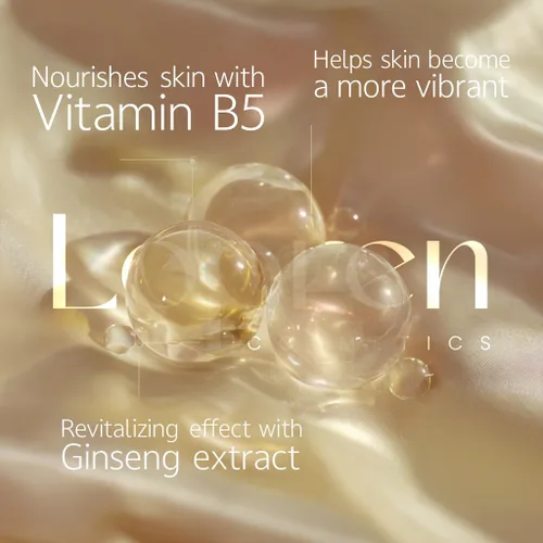 Vista 4 de Suero de ginseng, suero facial renovador e hidratante de la piel, ginseng de alta potencia y péptidos para antienvejecimiento, cuidado de arrugas