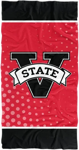 Vista 44 de LOGOVISION Manta Abilene Christian University, 30x60 Logo Dots CottonFront/PolyBackBeachTowel