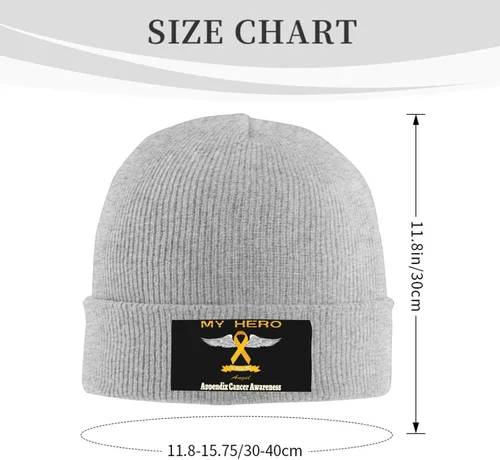 Vista 3 de Gorro unisex elástico, suave y cálido, gorro de punto para hombres y mujeres