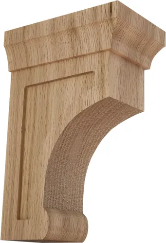 Vista 18 de Ekena Millwork Gomez - Soporte de madera, BKTW02X04X06GORW Madera de caucho.