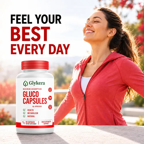 Vista 6 de (1 paquete) Glykera Gluco Cápsulas con ingredientes naturales (60 cápsulas)